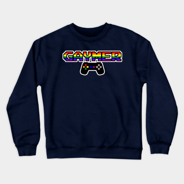 GAYMER🏳️‍🌈 Crewneck Sweatshirt by Taversia